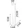 Ideal Lux Milk 1-flg. 14 cm rund weiß Glas