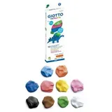 Giotto Patplume Knetmasse 10 Farben à 20 g