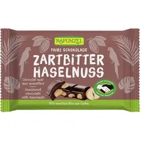 Rapunzel Zartbitter Schokolade 60% mit ganzen Nüssen HIH bio