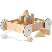 Kid’s Concept Kids Concept Wagen in holz/pastell
