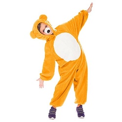 buttinette Bärchen Kostüm für Kinder, orange