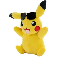 Pokémon Pokemon Pikachu with Sunglasses Accy, Plüschtier 20 cm