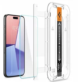SPIGEN Glas.tR EZ Fit 2 Pack transparency iPhone 15 Pro