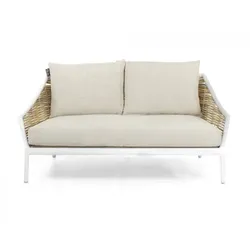 Apple Bee Milou 2-Sitzer Sofa weiß