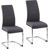 Hti-Living SallyC 2 St. Polyester grau