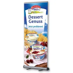 Rollup Bannerdisplay Snap - System in 600 mm Breite