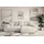 altdecor Ecksofa Cord 2-Sitzer Creme
