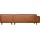 Woood Ecksofa »Statement« frei im Raum stellbar, H 77 cm x B 274 cm braun