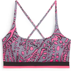 MOVE Trainings-BH Damen PUMA Sunset Glow Concept Aop Pink XS