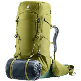 Deuter Aircontact Core 60+10 Rucksack (Größe 60+10L, oliv)