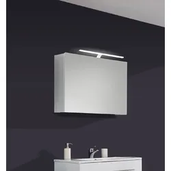 Möbelliebling Badezimmer Spiegelschrank weiß Hochglanz 70cm NIAGARA DELUXE