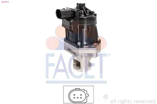 FACET AGR-Ventil 230115 für Opel