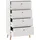 Schildmeyer Bjarne 60,1 x 101,3 x 33 cm Mattweiß