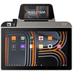TPV ANDROID 10,1" SUNMI D3 MINI, mit integriertem 80mm Drucker