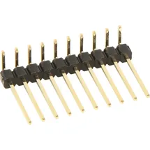 econ connect W+P - Stiftleiste RM 2,54mm, gewinkelt, 1-reihig, 10-polig