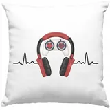 Trendation Dekokissen 40 x 40 cm Blau