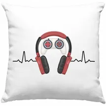 Trendation Dekokissen 40 x 40 cm Blau