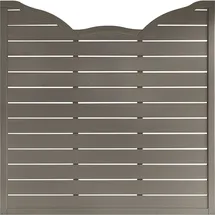 Andrewex Sichtschutzelement 180 x 180 cm Grau Holz