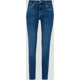 s.Oliver Skinny-fit-Jeans, in coolen, unterschiedlichen Waschungen, Gr. 36 - Länge 34, blue-Stretch, / Skinny Fit Jeans mit Stretch-Anteil Modell Izabell blau, 36/34