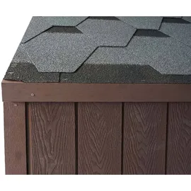 MCW Mülltonnenverkleidung MCW-J29 213 x 172 x 112 cm braun