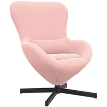 vidaXL Eiersessel 63 x 73 x 90 cm Rosa