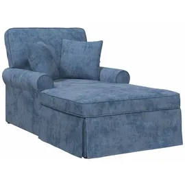 vidaXL ARES Chaise Lounge blau