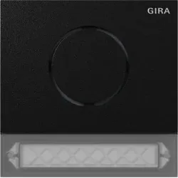 Gira 5569925 Türstationsmod. IBN-Taste System 106 Schwarz m