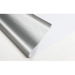 Gardinia Thermo-Sonnenschutz für Dachfenster, Flexibler Sonnenschutz für Auto, Fenster und mehr, Hitzeschutz, Lichtundurchlässig, Energie sparen, Inkl. Klebe-Klettband, 95 x 120 cm, Weiß