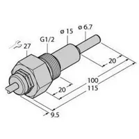 Turck Eintauchsensor FCSG1/2A4NAEX/AL100