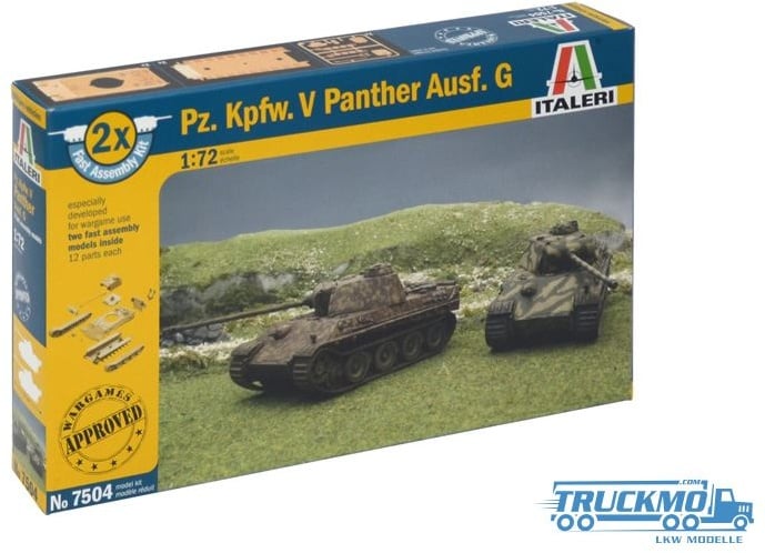 Italeri Panzerkampfwagen V Panther Ausführung G 7504