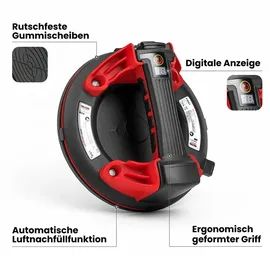 WALTER WERKZEUGE Walter Akku Fliesenheber Ø205mm max.168kg waagerecht/senkrecht 168/130kg 3,7V