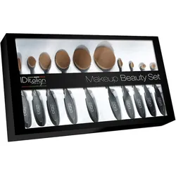 Italian Design 10 Make-Up Pinsel Set Kosmetikspiegel  