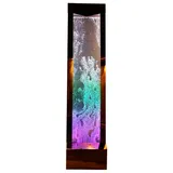 JVmoebel Trennwandplatten Trennwand Regal Schrank Wasserwand Säule Wände Waterwall LED, Made in Europa weiß