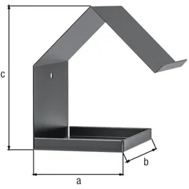 GAH Alberts Gasthaus Spitzdach, schwarz