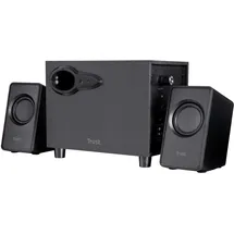 Trust Avora 2.1 PC Lautsprecher mit Subwoofer, 18 W (9 W RMS), Computer Boxen, Kompaktes Format, USB-Betrieb, 3,5 mm AUX Klinke, Lautsprecherset f...
