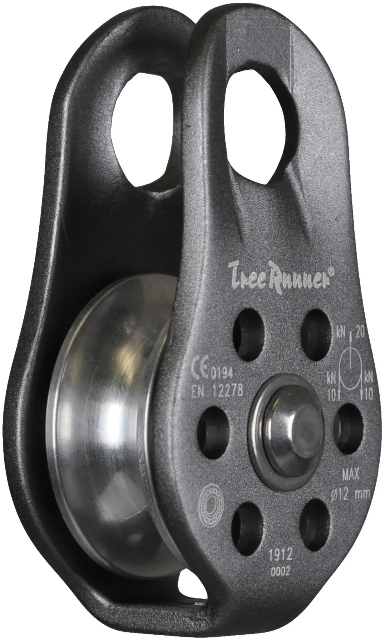 Tree Runner Seilrolle fix 26 kN - EN 12278