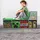 Phoenix Sitzbank Minecraft Mehrfarbig Grau/Grün 119 x 60 x 30 cm