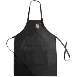 Comair Färbeschürze schwarz GOLD DESIGN gold 61x83cm