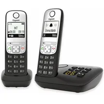 Gigaset A690A Duo schwarz