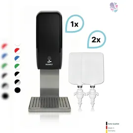Blanc HYGIENIC Seifenspender Cosmos Silber/Schwarz