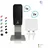 Blanc HYGIENIC SET: Desinfektionsspender SENSOR Cosmos (berührungslos) +2x1L Händedesinfektion+Edelstahlhalterung mit Auffangschale Wandmontage