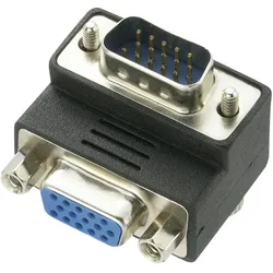 renkforce VGA Winkel-Adapter Stecker auf Buchse 90 °