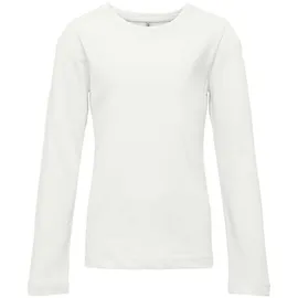 KIDS ONLY ONLY Mädchen Kognew L/S Tee Jrs Noos Langarmshirt, Cloud Dancer, 134-140