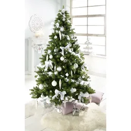 Creativ deco Künstlicher Weihnachtsbaum CREATIV DECO "Weihnachtsdeko aussen, künstlicher Christbaum, Tannenbaum", grün, H:120cm, Kunststoff, Weihnachtsbäume, von höchster Qualität