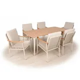 Garden Pleasure TULUM Set 7-tlg. Beige
