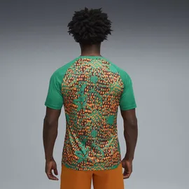 Puma Elfenbeinküste Aufwärmtrikot 2023 grün/braun Herren Gr. S