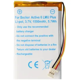 AccuCell Akku passend für Becker Active 6 LMU Plus Akku 334517373442, SR3840100, 335000000000, 334532320611