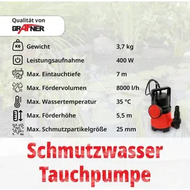 Grafner Schmutzwassertauchpumpe ZSPW400-D