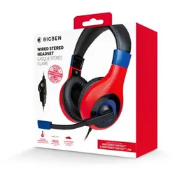 Bigben Interactive Stereo-Gaming-Headset V1 blau/dunkelrot