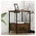 vidaXL Nachtschrank mit Speicher 42 x 41 x 56 cm Braun